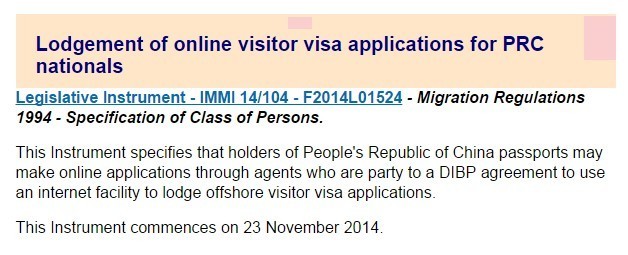 去澳洲玩更方便啦！可以在线申请600旅游探亲签证‏