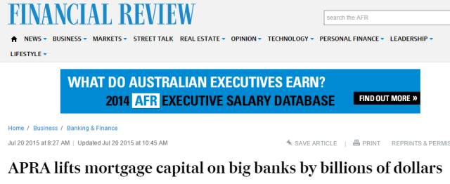 温水煮青蛙！警惕，澳洲房贷成本上升 银行转巨额成本给房贷客户‏
