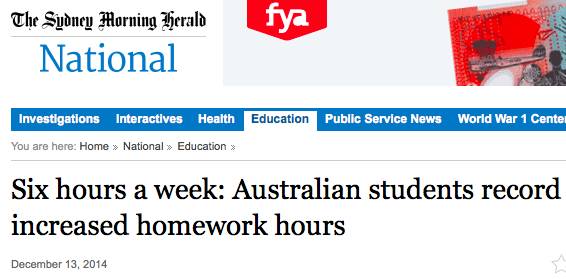 别拦我！我要去澳洲上学！澳洲学生1周6小时作业，家长居然强烈抵制‏