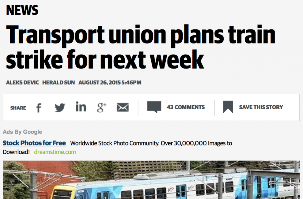 新一轮连续罢工来袭！下周二、四、五輪到火車罢工！‏