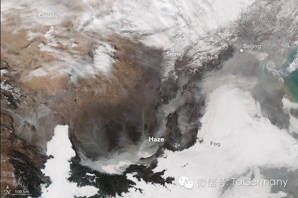 美国航天局一锤定音： 燃煤是中国严重雾霾的祸首‏
