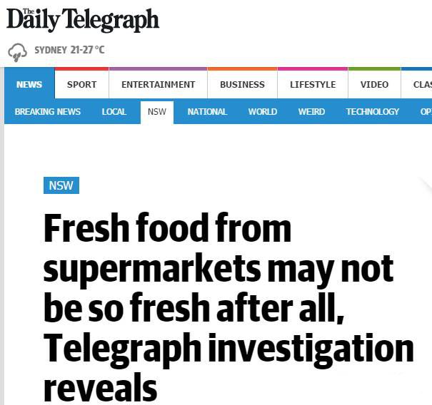 揭露：澳超市苹果存放一年，肉类可卖140天！