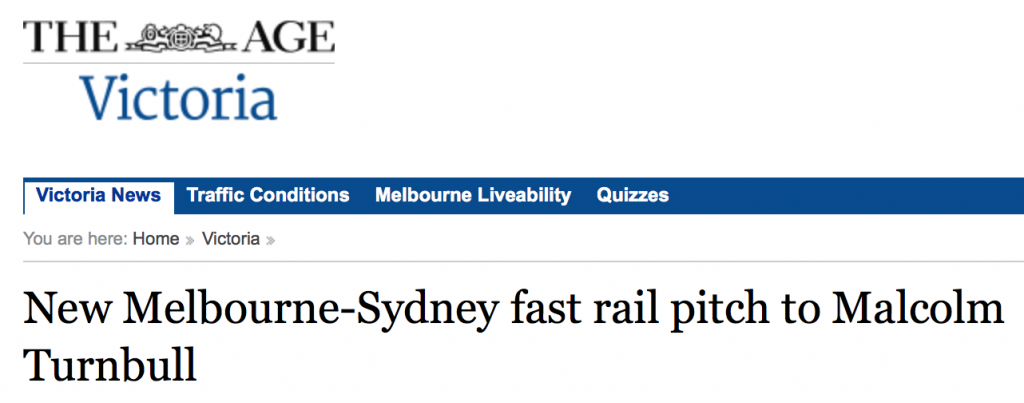 高铁要来啦！350km/h连接相爱相杀的墨尔本和悉尼俩姐妹！你们怎麼看？