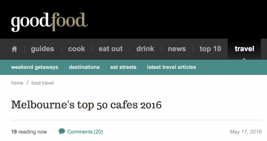 新鲜出炉的墨尔本Top50 Cafe！拿上这份list一家家吃起来！