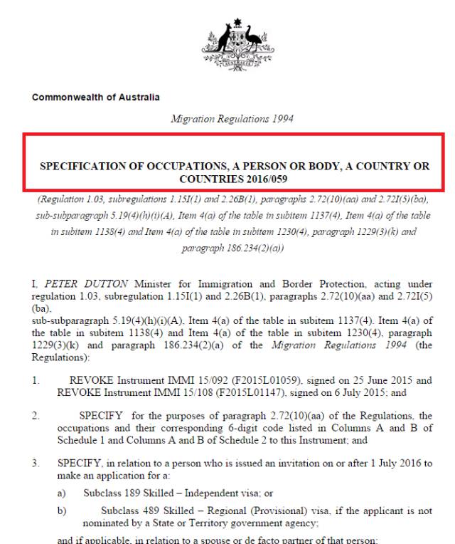 澳洲放宽移民申请：州政府担保名单出炉，昆州下调移民门槛！