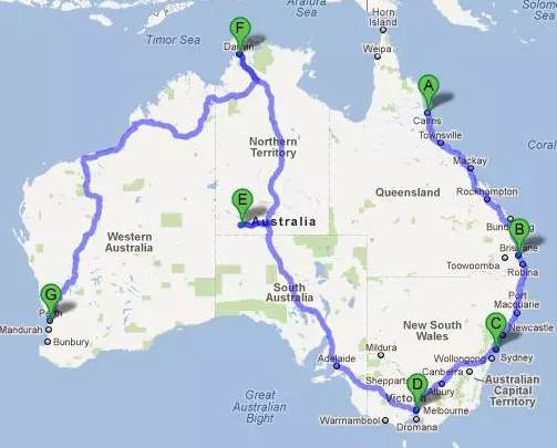 自驾澳洲，除了环遊，还要横穿！
