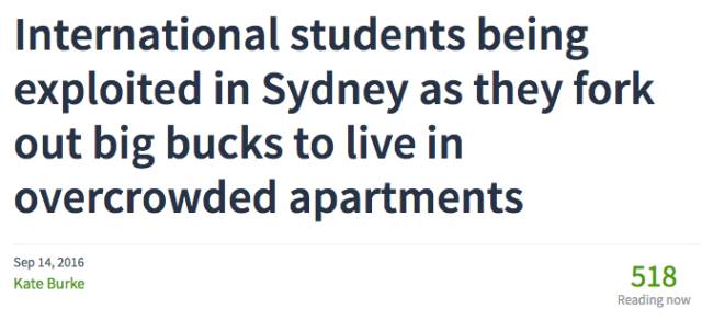 澳媒曝留学生被迫58人挤在一室！住宿还不如猪欄⋯⋯满屋腐臭、遍地垃圾！