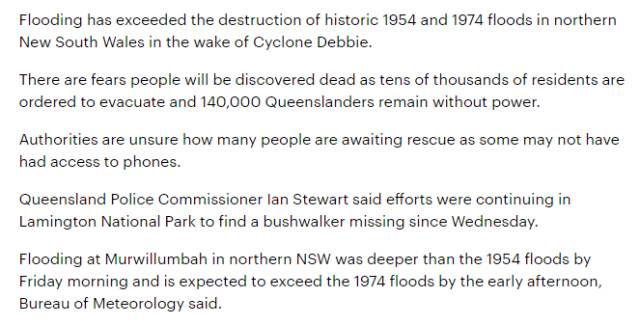 「很澳洲！」面对洪水袭击，能源断供，土澳人民竟滑起浪來！