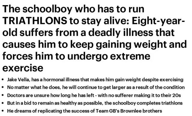 小胖子跑步照片紅遍全澳，大家都笑他用生命在减肥，可听了他的故事又讓大家都哭了
