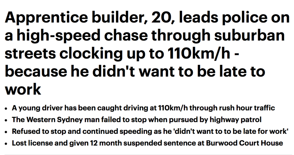 澳洲男早高峰飙车闯红灯，听完他的解释后，网友只想把他开除澳洲籍