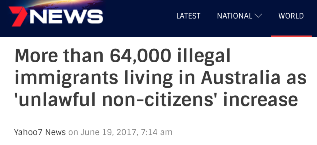 澳洲有64000黑民正在非法滞留打工！2/3已滞留2年以上