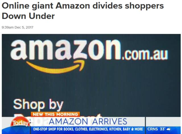 亚马逊澳洲开业第一天：电子产品、母婴用品价格稍低，然而⋯⋯却被澳洲人狠狠吐槽了！