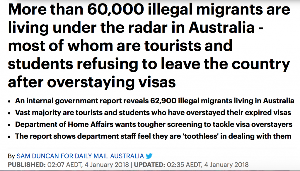 超過6萬非法移民黑在澳洲，當局或推出更嚴厲打擊措施